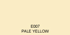 PALE YELLOW Rouleau