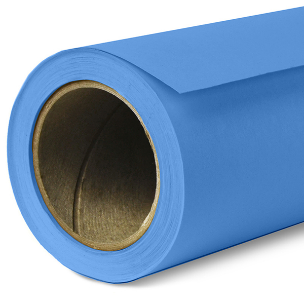 FOND PAPIER N136 FOTO BLUE Rouleau 2,75m x 11m - 2