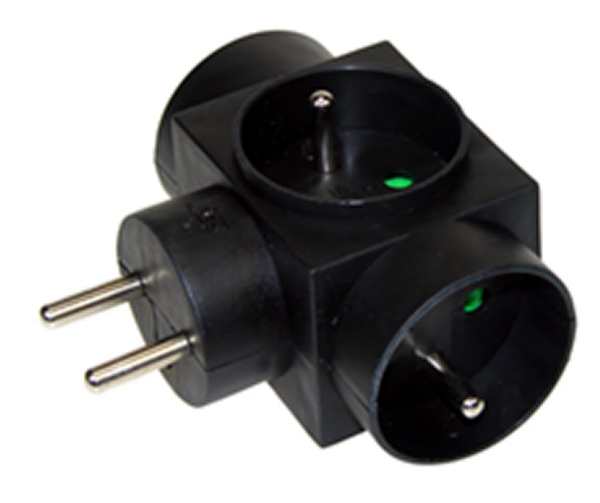 TRIPLITE 3 x 10/16 A matiere plastique