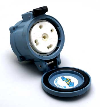 PROCONECT EMBASE FEMELLE MONO 230v 32/50 A