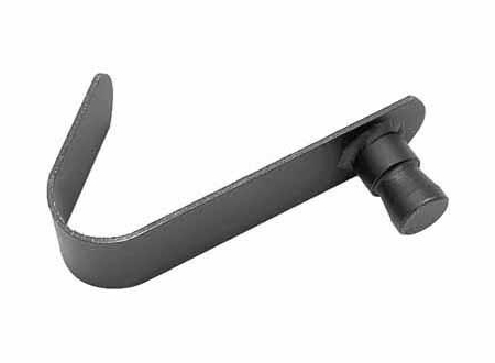 SWIVEL U-HOOK - SNAP IN BLACK