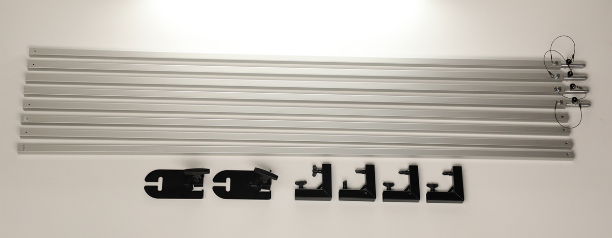 CADRE 12' X 12' CARRE - 3.60m x 3.60m ( 25mm carr - 8 sections )