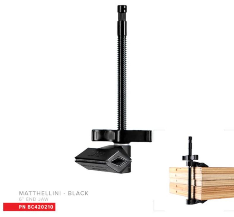 MATTHELLINI NOIR 6'' END JAW- CYCLONE LONG 15cm