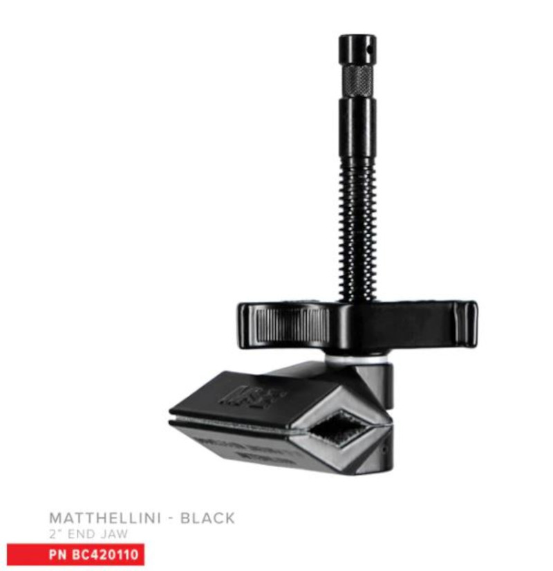 MATTHELLINI NOIR 2' END JAW - CYCLONE COURT
