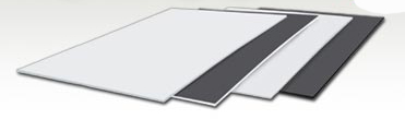 BLACK & WHITE CARD (FOAM CORE) 1.20 X 2.40 m
